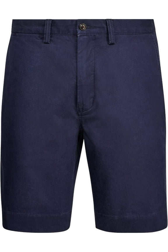 Men's Stretch Chino Shorts 10" (Tan Classic, 42 Tall, 42T)