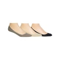 thumbnail image 1 of POLO RALPH LAUREN Mens 3 Pack Beige Cotton Solid Non-Slip Heel Casual No Show Socks 6-12.5, 1 of 1