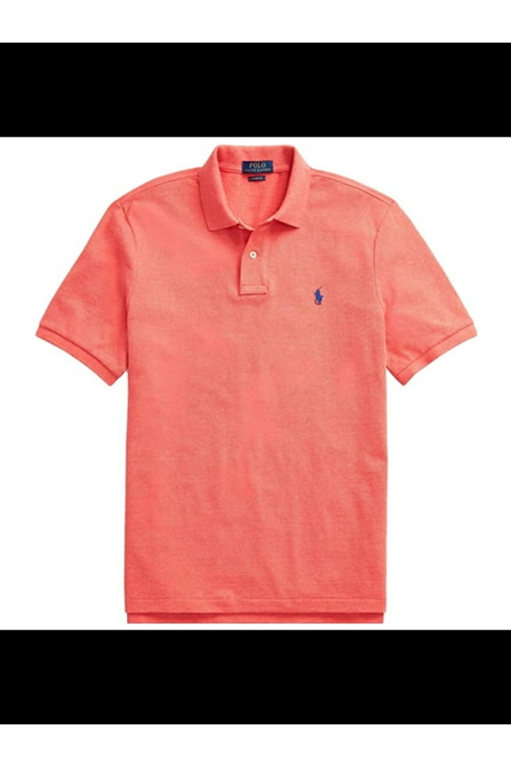 Mens Coral Short Sleeve Classic Fit Cotton Polo XXL