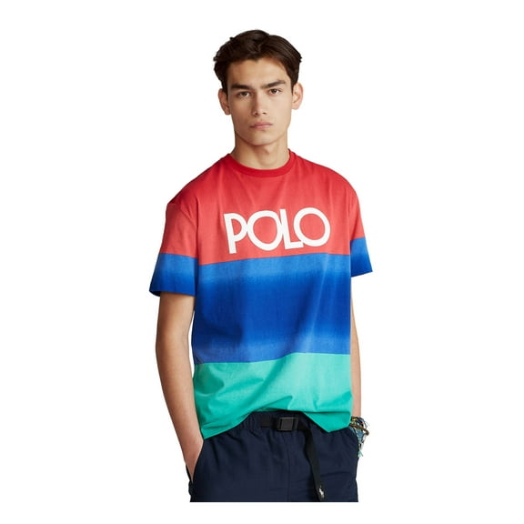 POLO RALPH LAUREN Mens Red Short Sleeve Classic Fit T-Shirt S