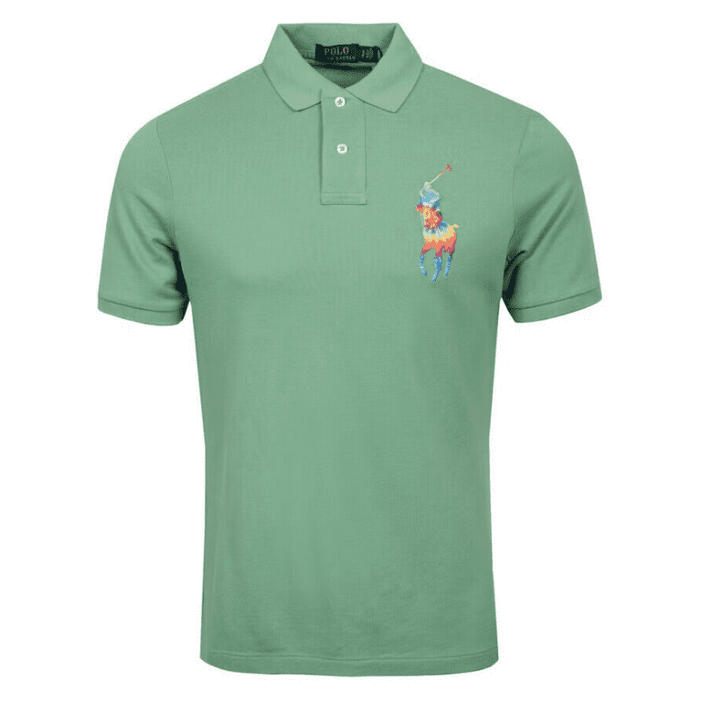 【POLO】Polo Ralph Lauren T-shirts and Polos Green NEW POLO RALPH LAUREN GREEN 100% COTTON PONY SHORT SLEEVE