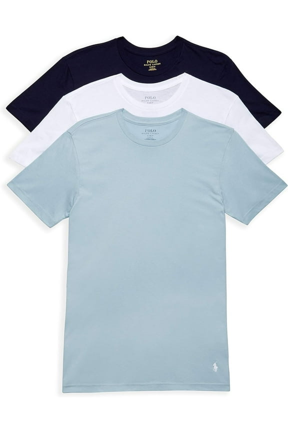 Men's Classic Fit Cotton Crew Undershirt 3-Pack MEDIUM