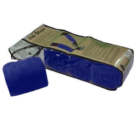 POLO WRAP PONY NAVY 4/SET
