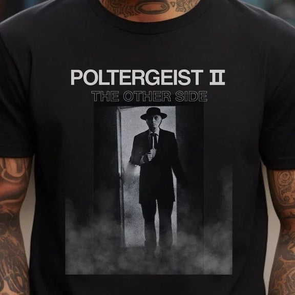 POLTERGEIST 2 Two Tshirt T-shirt T shirt Aesthetic Movie Tee 1980s Horro | eBay