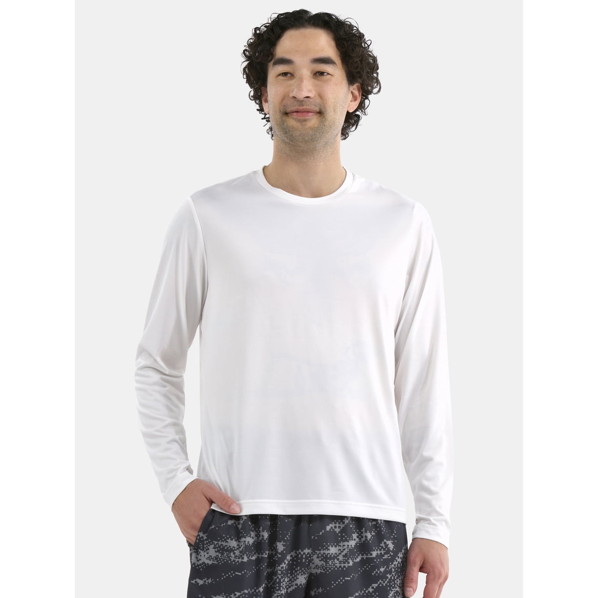 Men's Long-Sleeve Jersey Tee, Sizes XS-5XL
