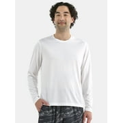 Athletic Works Camiseta de Jersey de Manga Larga para Hombre, Tallas XS-5XL