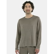 Athletic Works Men's Long-Sleeve Jersey Tee, Sizes XS-5XL
