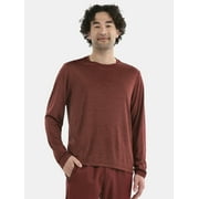 Athletic Works Men's Long-Sleeve Jersey Tee, Sizes XS-5XL