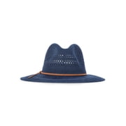 Time and Tru Womens Knit Panama Hat, Navy