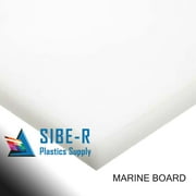 POLYETHYLENE NATURAL HDPE .060" X 24" X 48" NON-TEXTURED PLASTIC SHEET