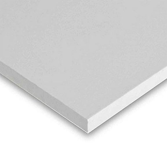 POLYETHYLENE NATURAL HDPE 1/2" X 8" X 12" NON-TEXTURED PLASTIC SHEET