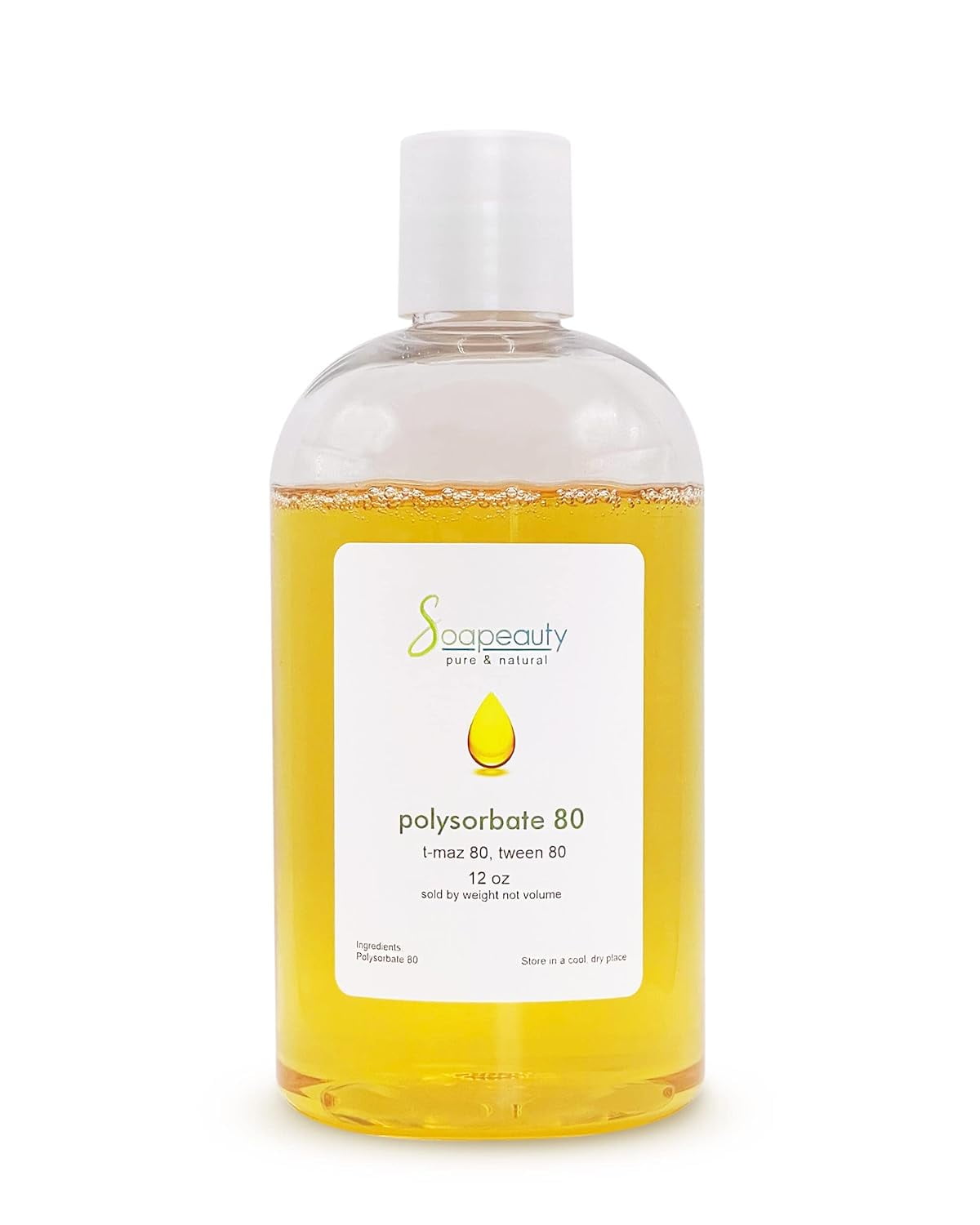 POLYSORBATE 80, TMAZ 80, Tween 80 100 Pure smetic Grade Solubilizer