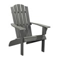 thumbnail image 1 of POLYTEAK Traditional Element Adirondack Chair, All Weather Poly Lumber Grey, 1 of 7