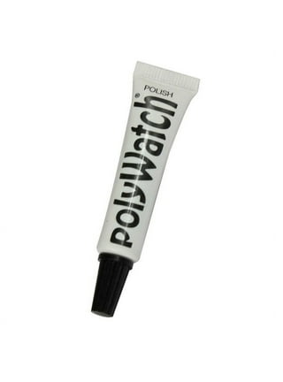 Polywatch Poly Watch Plastic Crystal Glass Polish & Scratch Remover Repair  Tool with Pink Cloth