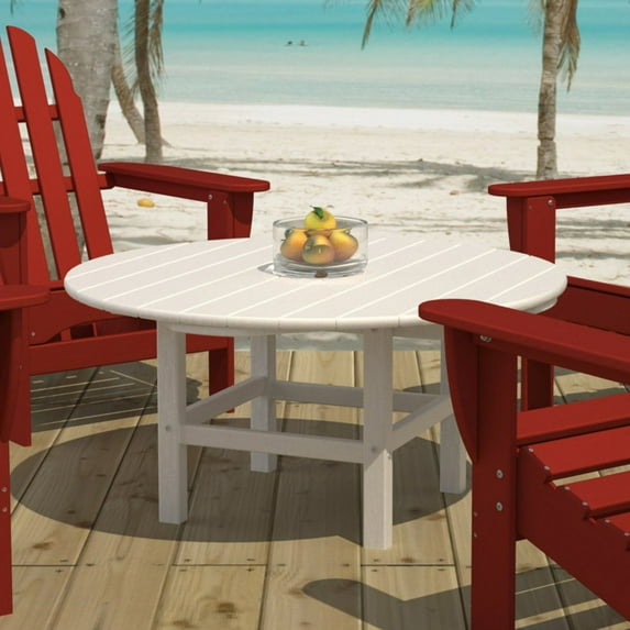POLYWOOD 38" x 38" Recycled Plastic General Purpose Table