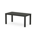 thumbnail image 1 of POLYWOOD 64" Rectangle Outdoor Dining Table, Black, 1 of 1