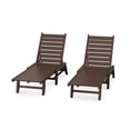thumbnail image 1 of POLYWOOD Canyon 2 Pack Chaise Set in Mahogany, 1 of 3