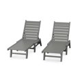 thumbnail image 1 of POLYWOOD® Canyon 2 Pack Chaise Set in Slate Grey, 1 of 3