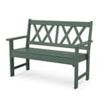 thumbnail image 1 of POLYWOOD Canyon 48” Bench in Green, 1 of 5