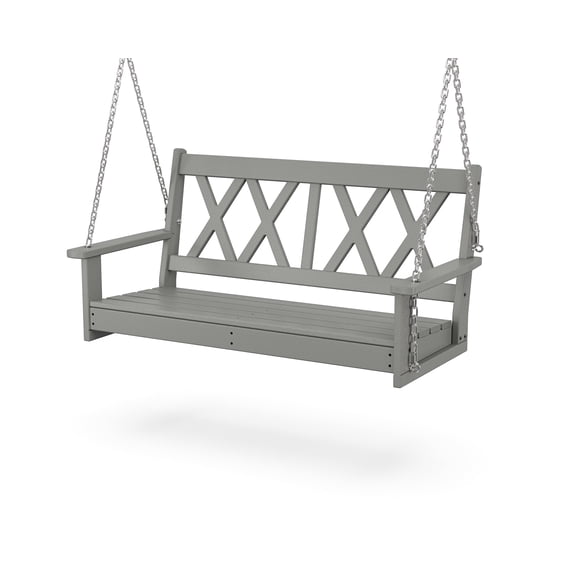 POLYWOOD® Canyon 48” Swing in Slate Grey