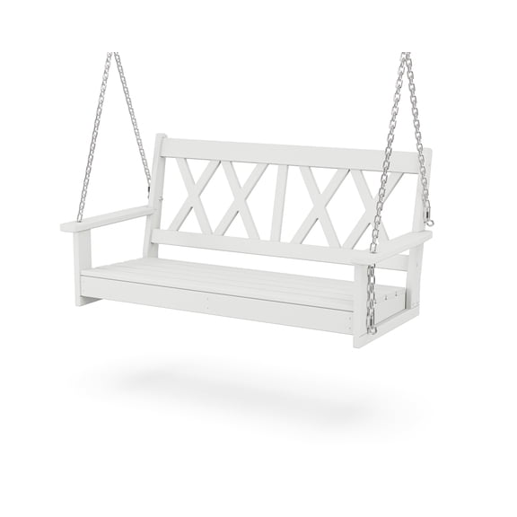 POLYWOOD Canyon 48” Swing in White