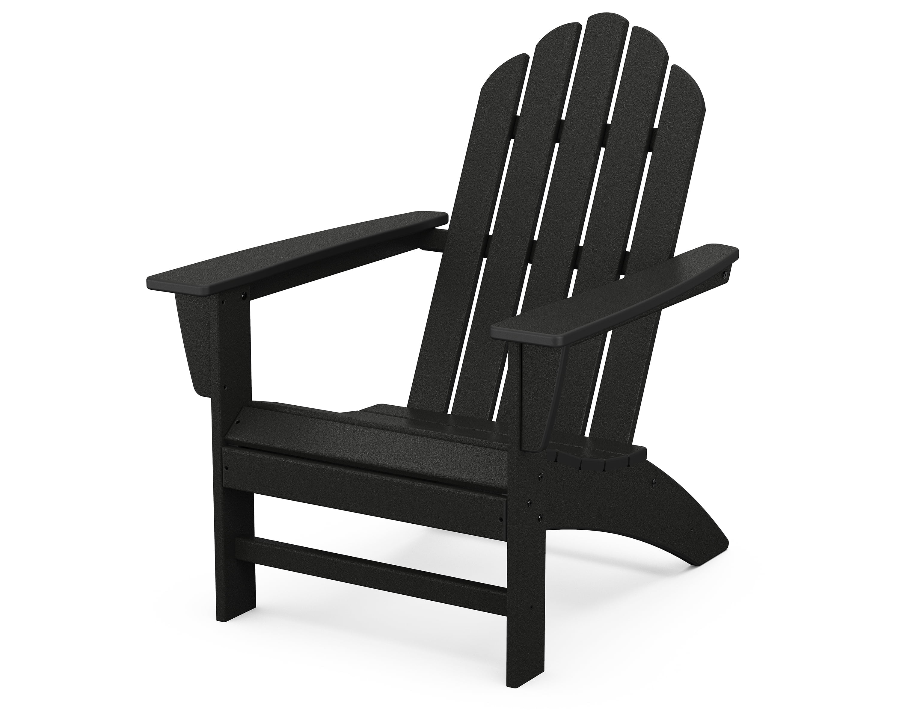 POLYWOOD Canyon Adirondack Chair in Black