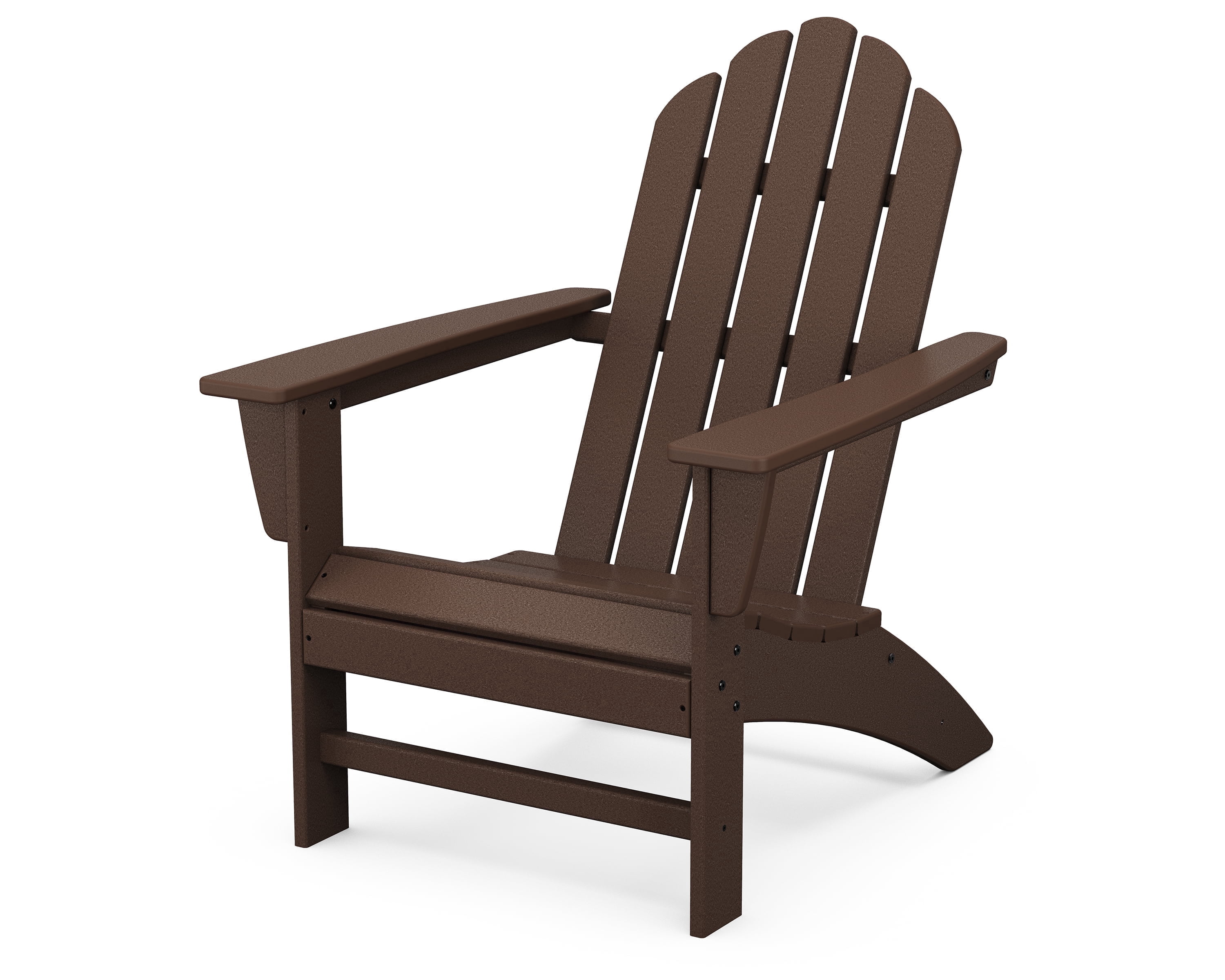 POLYWOOD Canyon Adirondack Chair in Mahogany