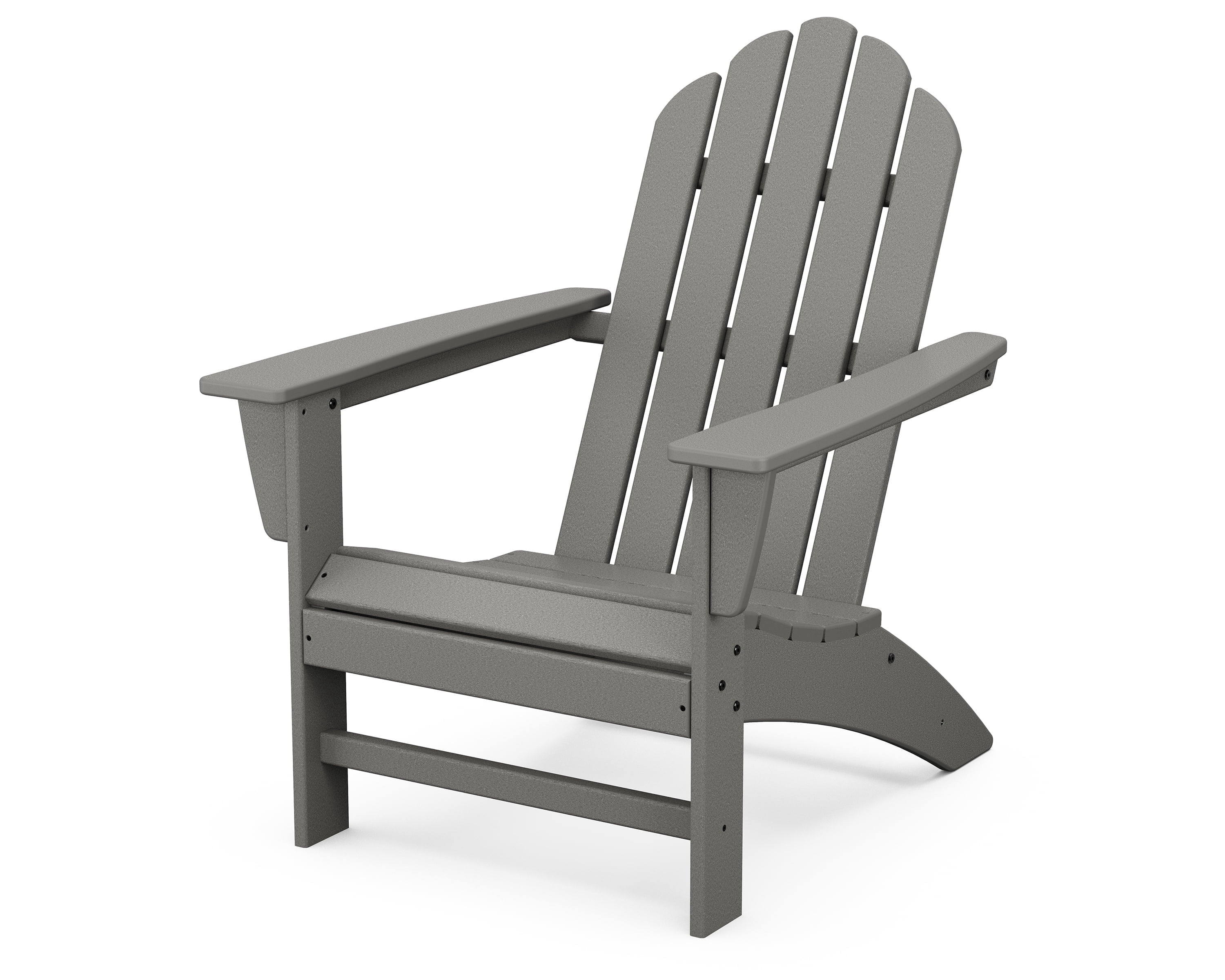 POLYWOOD® Canyon Adirondack Chair in Slate Grey