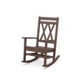thumbnail image 1 of POLYWOOD Canyon Porch Rocking Chair in Mahogany, 1 of 4