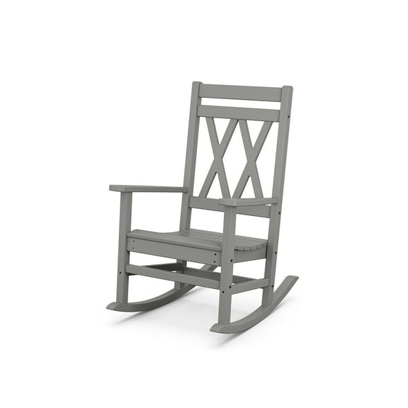 POLYWOOD® Canyon Porch Rocking Chair in Slate Grey