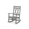 thumbnail image 1 of POLYWOOD Canyon Porch Rocking Chair in Slate Grey, 1 of 4