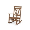 thumbnail image 1 of POLYWOOD Canyon Porch Rocking Chair in Teak, 1 of 4