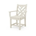 thumbnail image 1 of POLYWOOD Chippendale Dining Arm Chair in Sand, 1 of 7