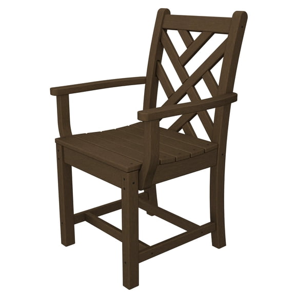 POLYWOOD® Chippendale Recycled Plastic Dining Arm Chair