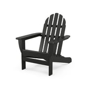 POLYWOOD Classic Outdoor Adirondack Chair in Black