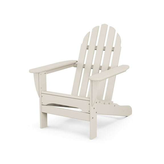 POLYWOOD Classic Outdoor Adirondack Chair in Sand
