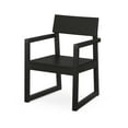 thumbnail image 1 of POLYWOOD EDGE Dining Arm Chair in Black, 1 of 1