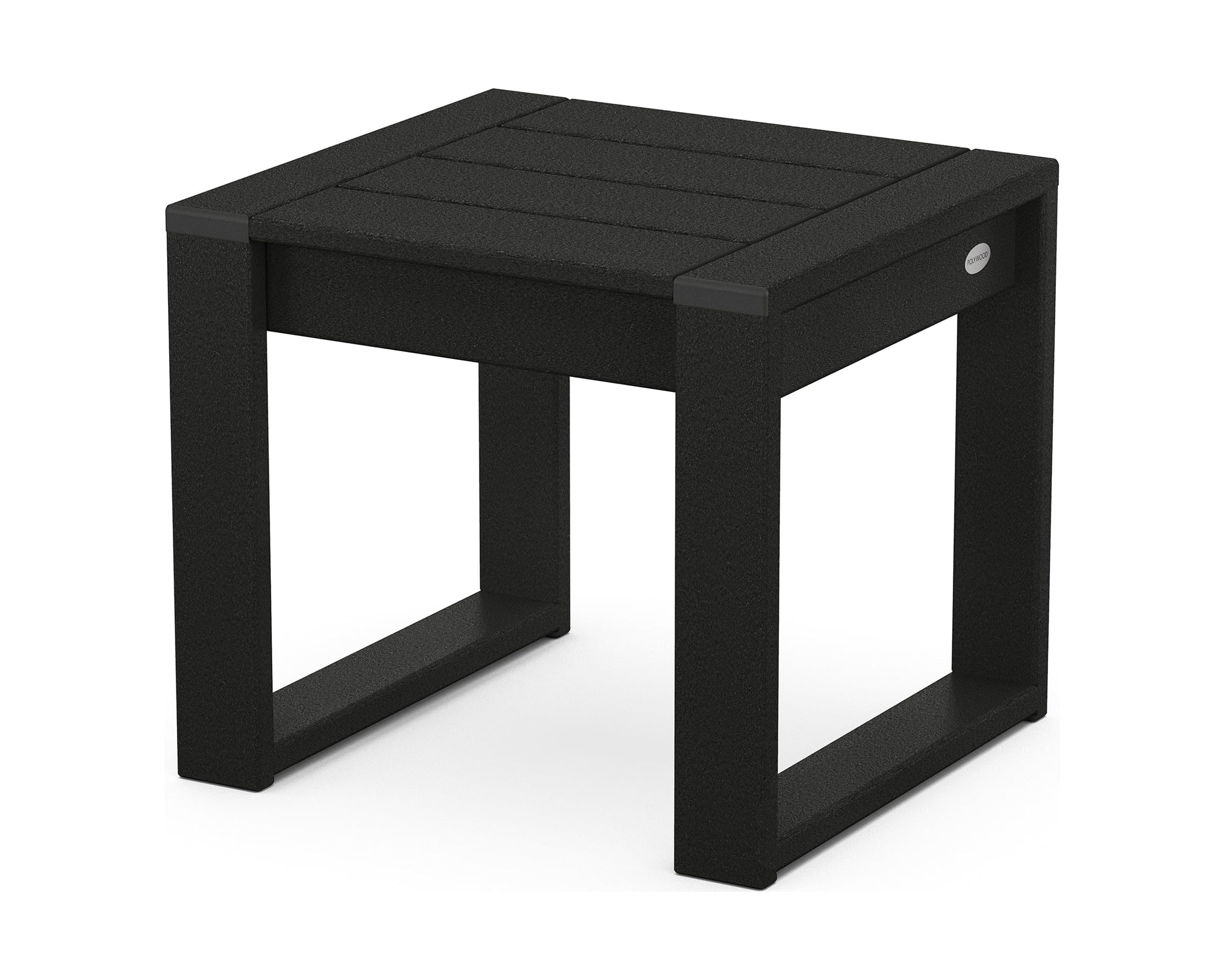 POLYWOOD EDGE End Table in Black