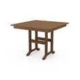 thumbnail image 1 of POLYWOOD Farmhouse 37" Dining Table in Teak, 1 of 1