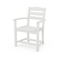 thumbnail image 1 of POLYWOOD La Casa Cafe Dining Arm Chair in White, 1 of 7