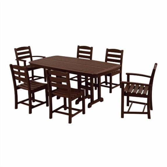 POLYWOOD La Casa Cafe Dining Set - Seats 6
