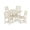 thumbnail image 1 of POLYWOOD La Casa Cafe Side Chair 5-Piece Farmhouse Dining Set in Sand, 1 of 1