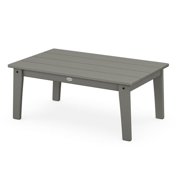 POLYWOOD Lakeside Coffee Table in Slate Grey