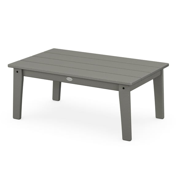 POLYWOOD Lakeside Coffee Table in Slate Grey