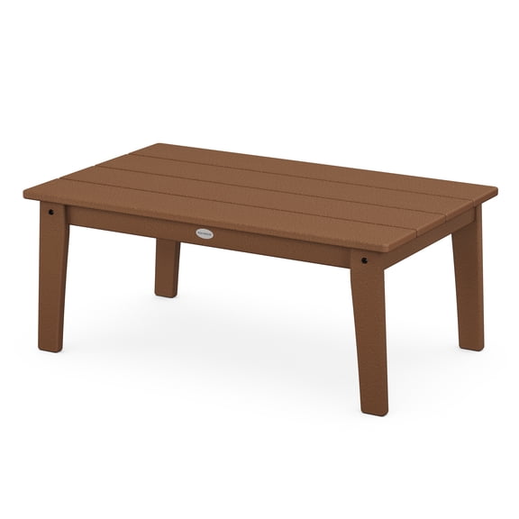 POLYWOOD Lakeside Coffee Table in Teak