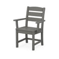 thumbnail image 1 of POLYWOOD Lakeside Dining Arm Chair in Slate Grey, 1 of 2