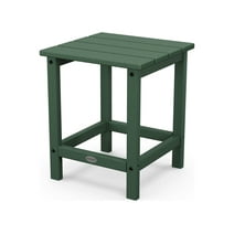 POLYWOOD Long Island 18" Side Table in Green