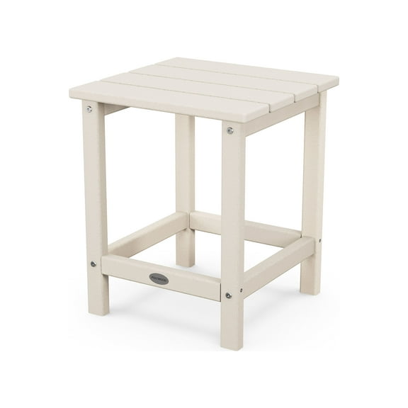 POLYWOOD Long Island 18" Side Table in Sand
