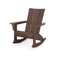 thumbnail image 1 of POLYWOOD Modern Curveback Adirondack Rocking Chair in Mahogany, 1 of 1