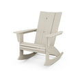 thumbnail image 1 of POLYWOOD Modern Curveback Adirondack Rocking Chair in Sand, 1 of 1